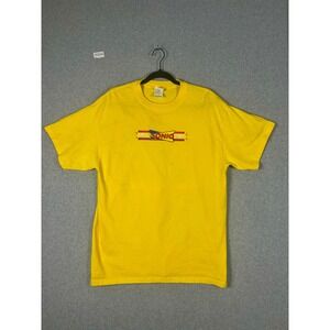 Sonic Drive-In Vintage T Shirt Large Yellow 50th Anniversary Y2K Employee Tee
